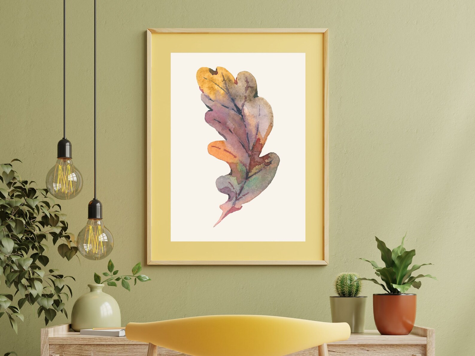 Autumn Watercolor Set of Three Art Print, Set of 3 Fall Printable Art ...