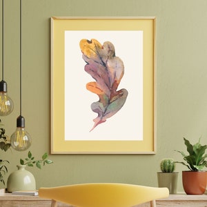 Autumn Watercolor Set of Three Art Print, Set of 3 Fall Printable Art ...