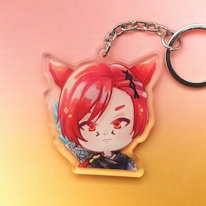 G&#39;raha Tia Chibi Keychain