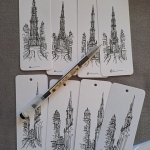EDINBURGH LESEZEICHEN x4 PACK