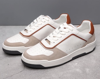 Handmade Leather Casual Shoes: Perforated Cowhide Driving Shoes
