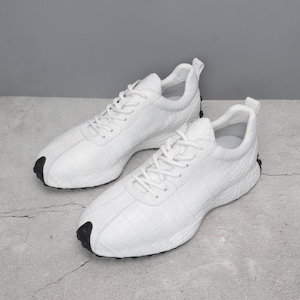 Genuine Leather Alligator Men&#39;s Shoes: Size 7-11US