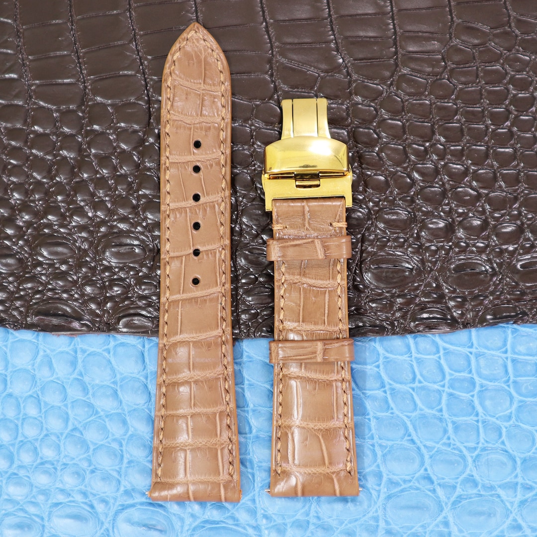 Popular Leather Replacement Watch Strap AQCZ032_K0038393 main image 1