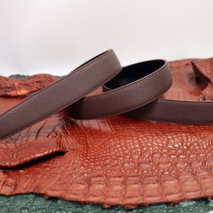 Ceintures en cuir véritable du Togo pour homme/femme Sangle de rechange 30 mm 32 mm, 35 mm, 38 mm, 40 mm