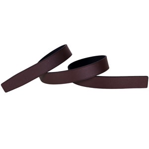 Ceintures réversibles en cuir véritable pour homme/femme Sangle de rechange 2,5 mm 30 mm 32 mm, 35 mm, 38 mm, 40 mm