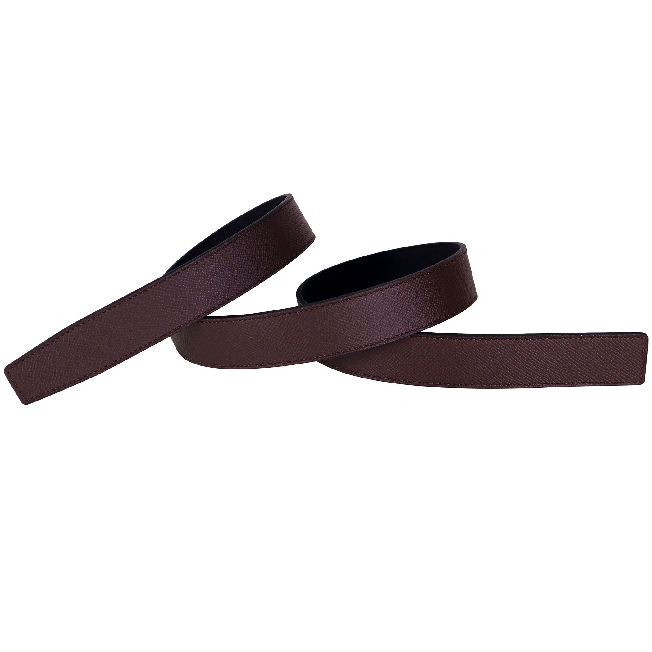 2955 Reversible Real Leather Replacement Belt Strap For Women Without Reversible Belt Strap Without Buckle Replacement Genuine  main image 3
