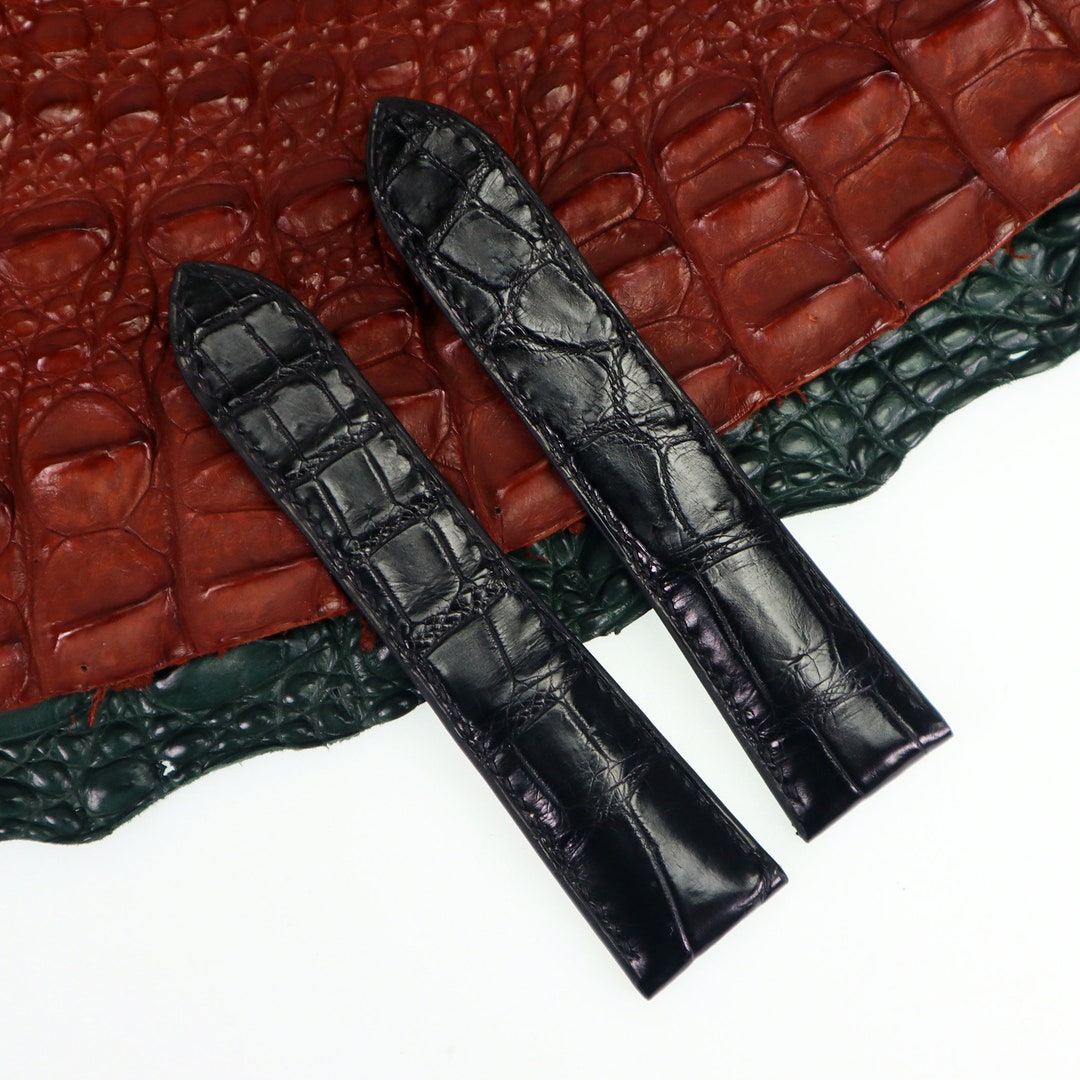 Fashion Wholesale Alligator Replacement Watch Strap WAV511B.FC6230_K0037260