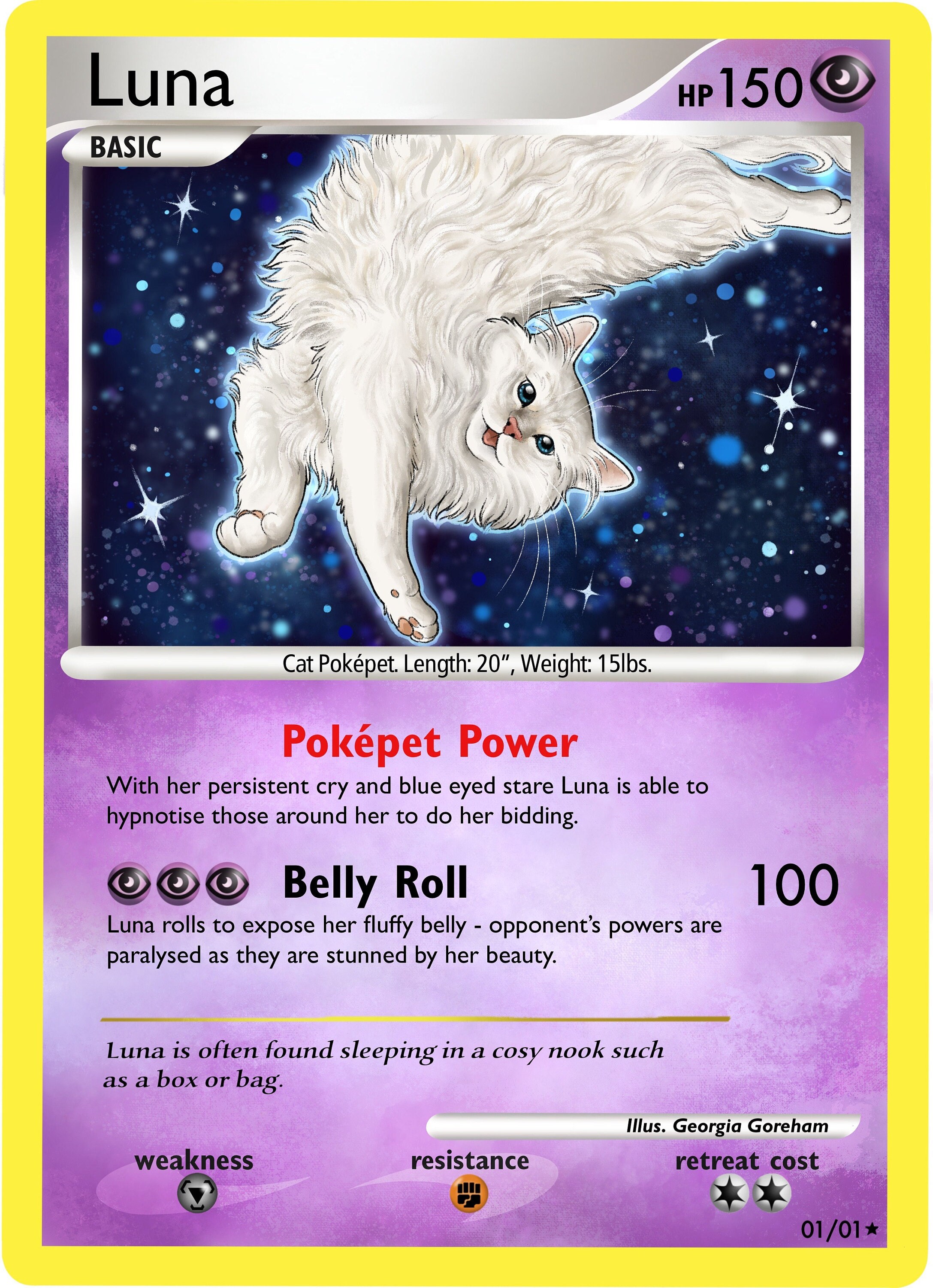 Custom Pokemon Pet Portrait Hand Drawn Holographic Card - Etsy Custom Pokemon Pet Portrait Hand Drawn Holographic Card - Etsy