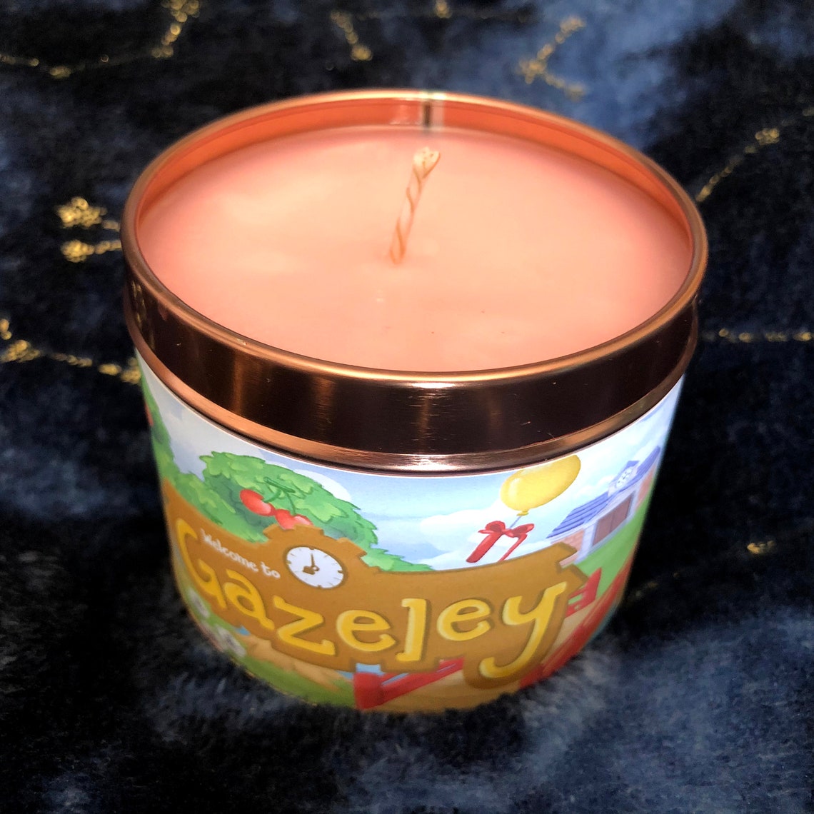 Animal Crossing Personalised Scented Candles Etsy