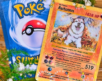 Custom PokePet Portrait Holographic Card