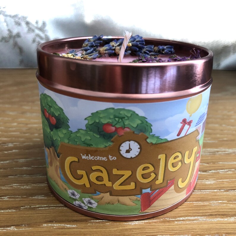 Animal Crossing Personalised Scented Candles Etsy