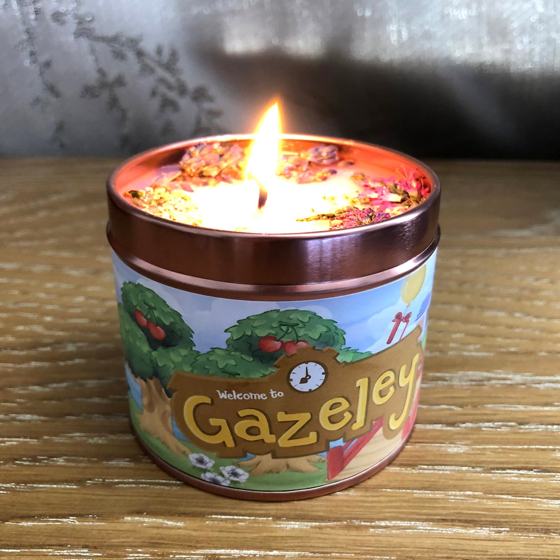 Animal Crossing Personalised Scented Candles Etsy
