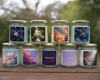 Ariana Grande Albums Scented Soy Wax Vegan Hand Poured Jar Candle