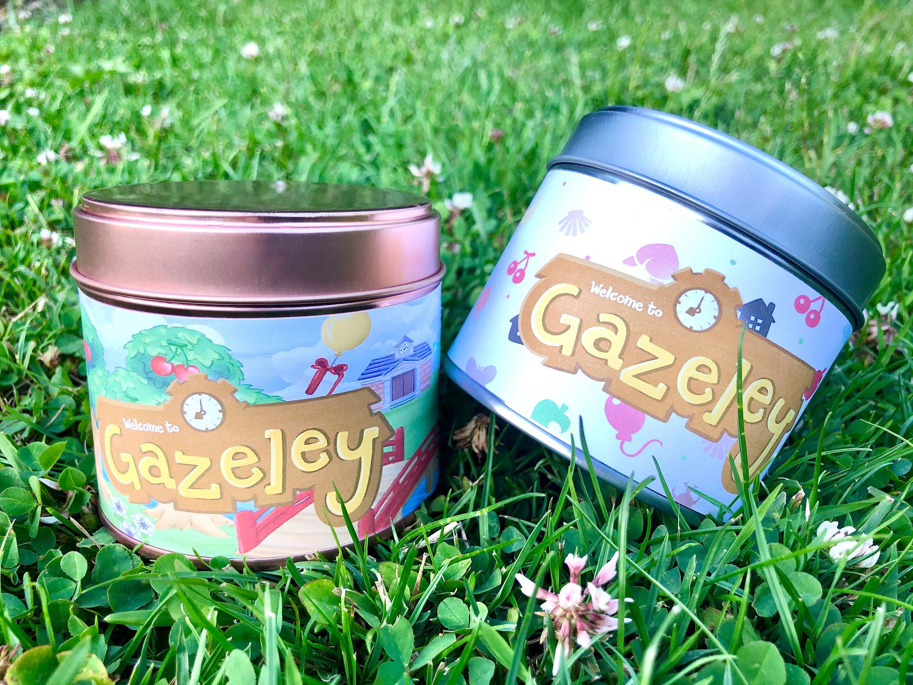 Animal Crossing Personalised Scented Candles Etsy