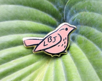 The "Little Brown Job" Enamel Pin