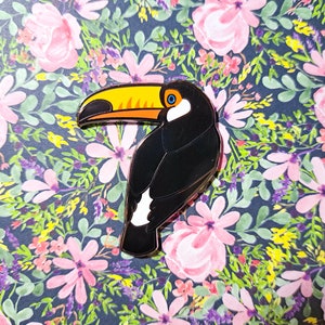Toucan Bird Hard Enamel Pin