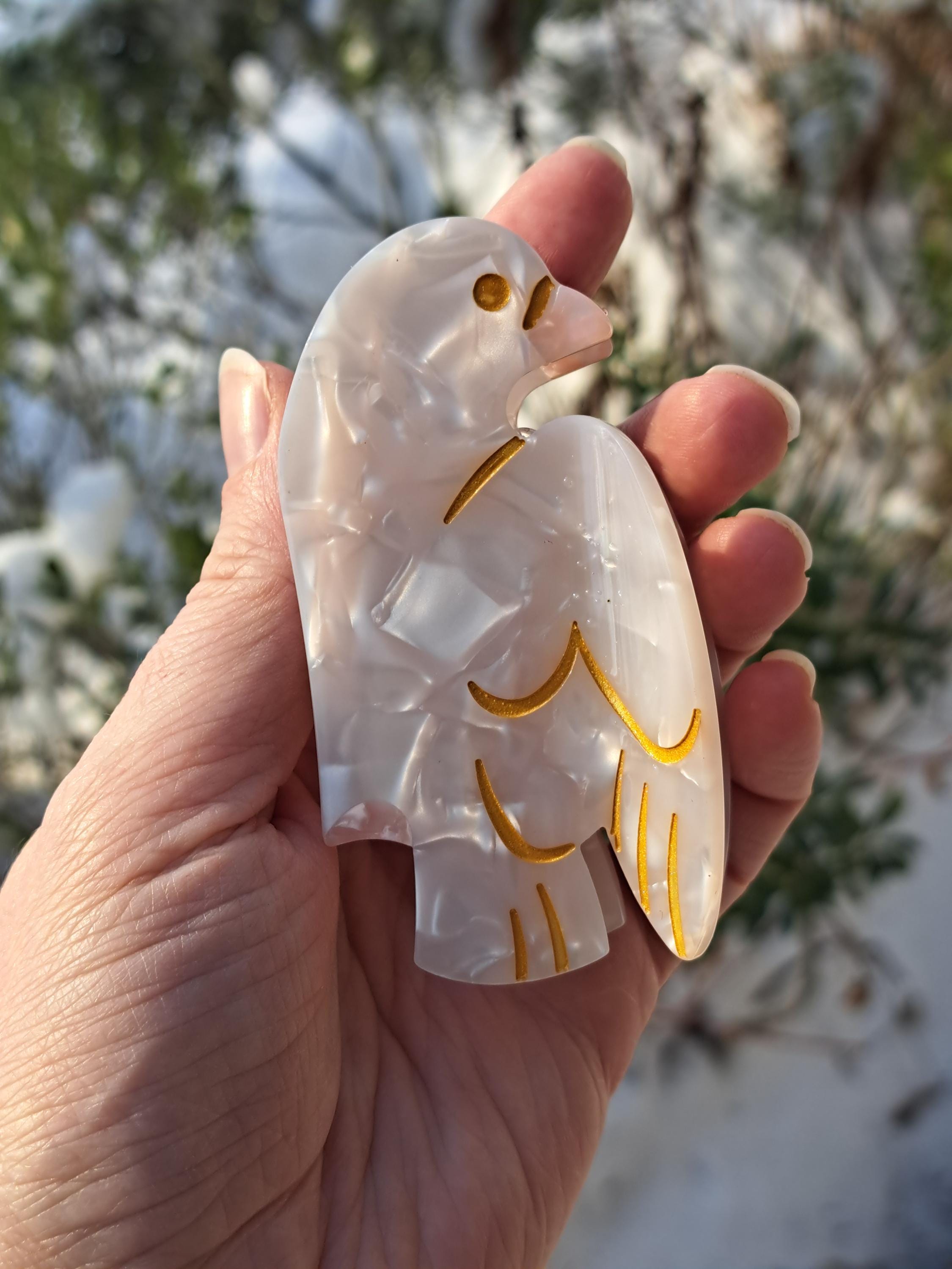 Dove Hair Pin - Etsy display picture 3