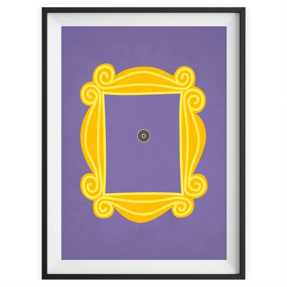 Friends Poster Friends Art Print Friends Tv Show Artwork Etsy