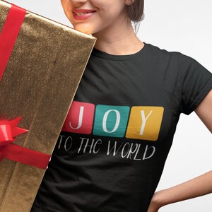 Christmas Joy to the World Short-Sleeve Unisex T-Shirt