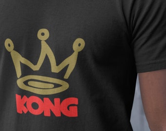 Kong Short Sleeve Shirt with Crown Image