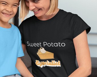 Family Dinner Foodie Chef Best Cook Sweet Potato Pie T-Shirt