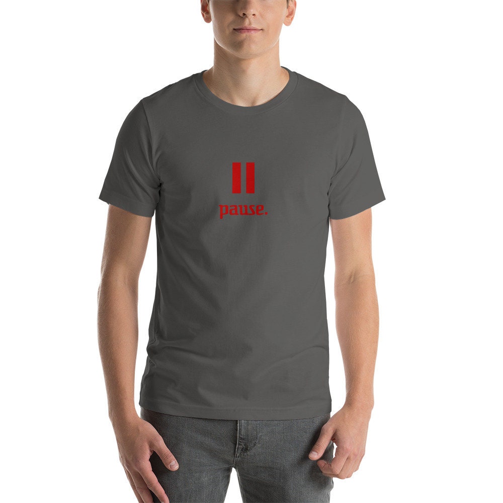 Pause Short-sleeve Unisex T-shirt - Etsy