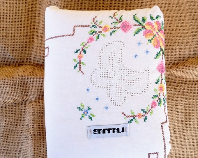 cloud journal - vintage embroidery