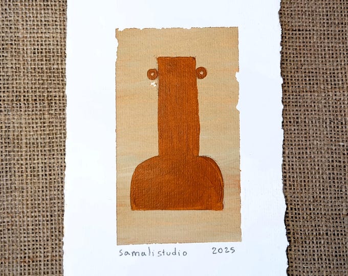 mini greek ancient vase