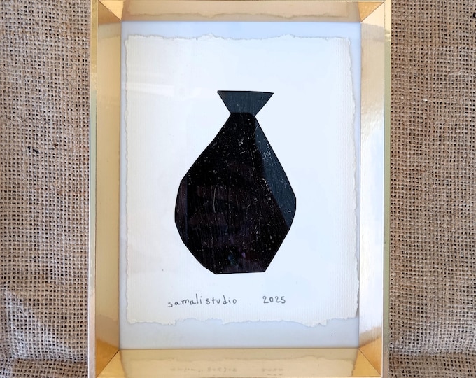 mini greek ancient amphora-collage