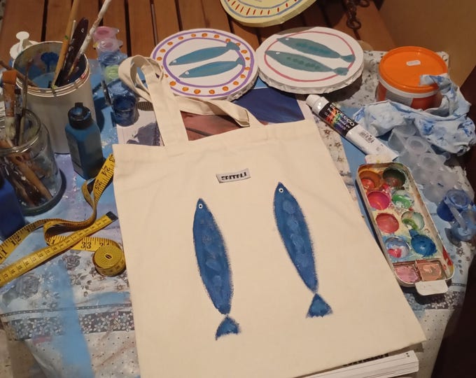 sardine tote