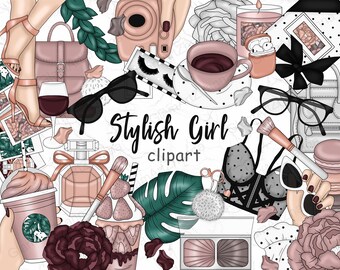 yellow stationery graphics bow clip flatlay 24 piece lemon clipart Summer planner clipart cake phone washi tape high quality png