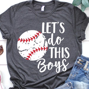 Svg de béisbol, Svg de "Hagamos esto chicos", Svg de camiseta de béisbol, Svg de mamá beisbolera, Svg grunge desgastado, Svg de cordones de béisbol, archivos de corte para Cricut