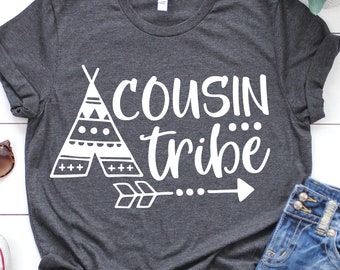 Cousin Stammes-Svg, Cousin-Svg, Cousin-Crew-Svg, Cousin Squad-Svg, Familientreffen-Svg, Cousin-Camp, Sommer-Shirt-Svg-Datei für Cricut, Png, Dxf