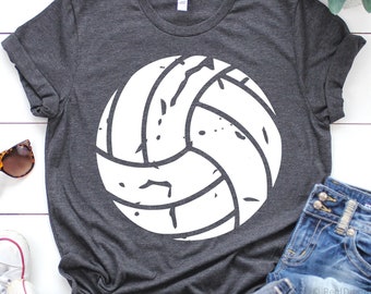 Volleyball Ball Svg, Volleyball Svg, Distressed Svg, Volleyball Mom Shirt Svg, Grunge Svg, Volleyball Svg File for Cricut & Silhouette, Png