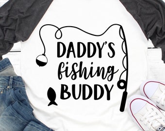Download Daddys fishing buddy | Etsy