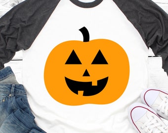 Gesneden Pompoen Svg Jack O Lantern Svg Pumpkin Face Svg Halloween Pumpkin Svg Bestand voor Cricut Pumpkin Lantern Silhouet Cut File Clipart Png