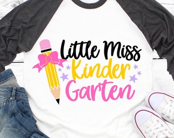 Little Miss Svg Etsy