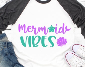 Download Mermaid Vibes Svg Etsy