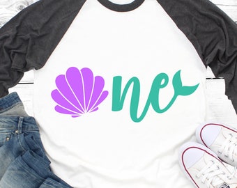 Mermaid One Svg Etsy