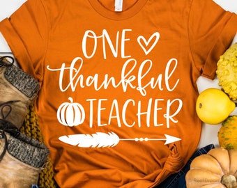 Download Thankful Teacher Svg Etsy
