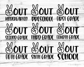 Free Free 188 Peace Out Kindergarten Svg SVG PNG EPS DXF File