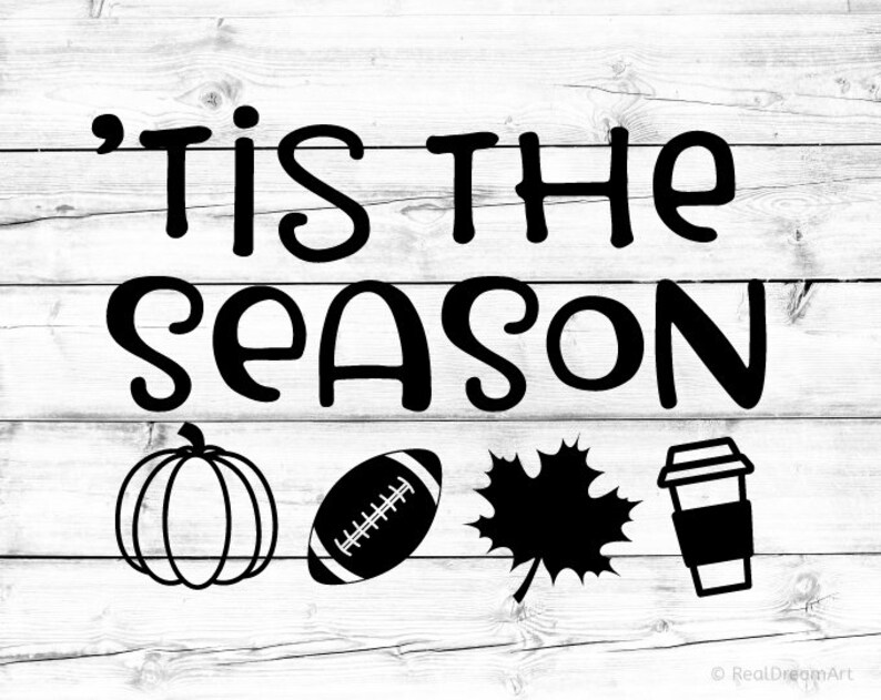 Tis the Season Svg Its Fall Yall Svg Fall Subway Art Svg - Etsy