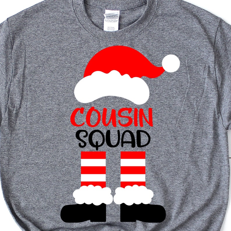 Cousin Squad Svg Cousins Christmas Svg Santa Svg Santa | Etsy