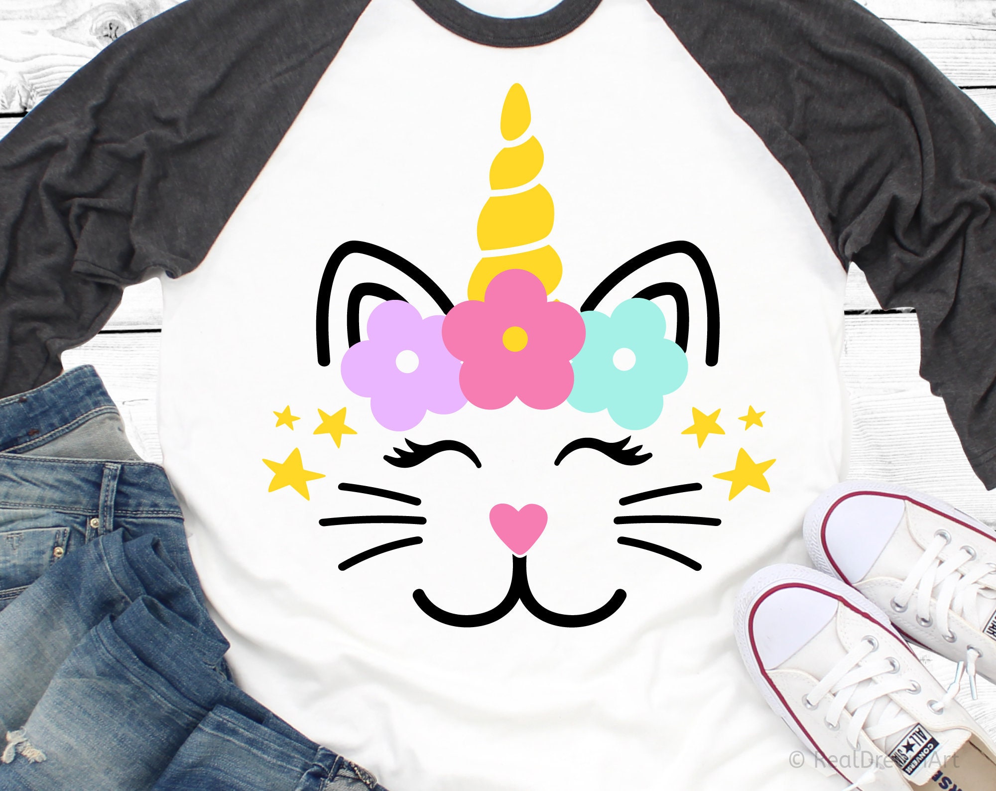 Free Free Unicorn Kitty Svg 220 SVG PNG EPS DXF File