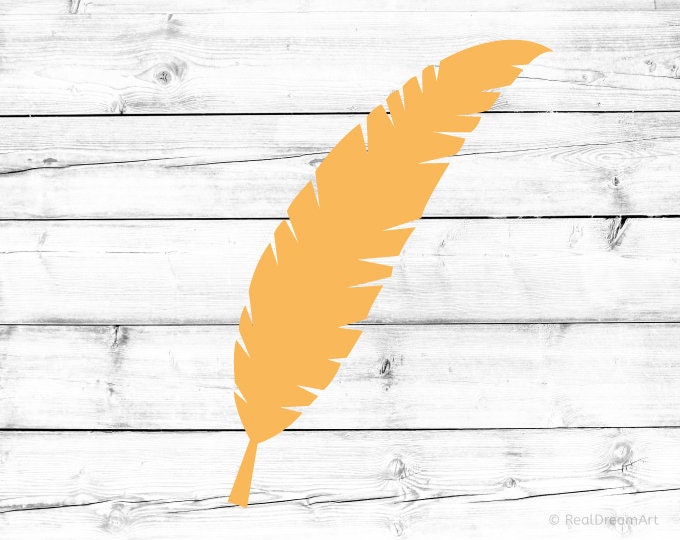 Download Feather Silhouette Svg Feather Svg Cut Files for Cricut ...