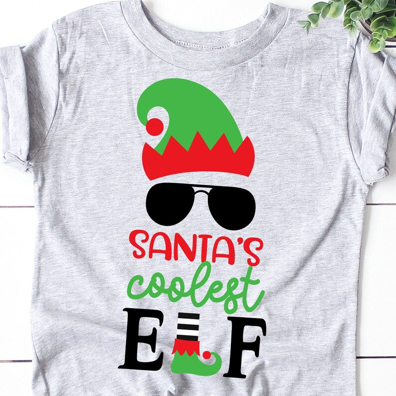 Download Boy Elf Svg Santas Coolest Elf Svg Kids Christmas Svg | Etsy