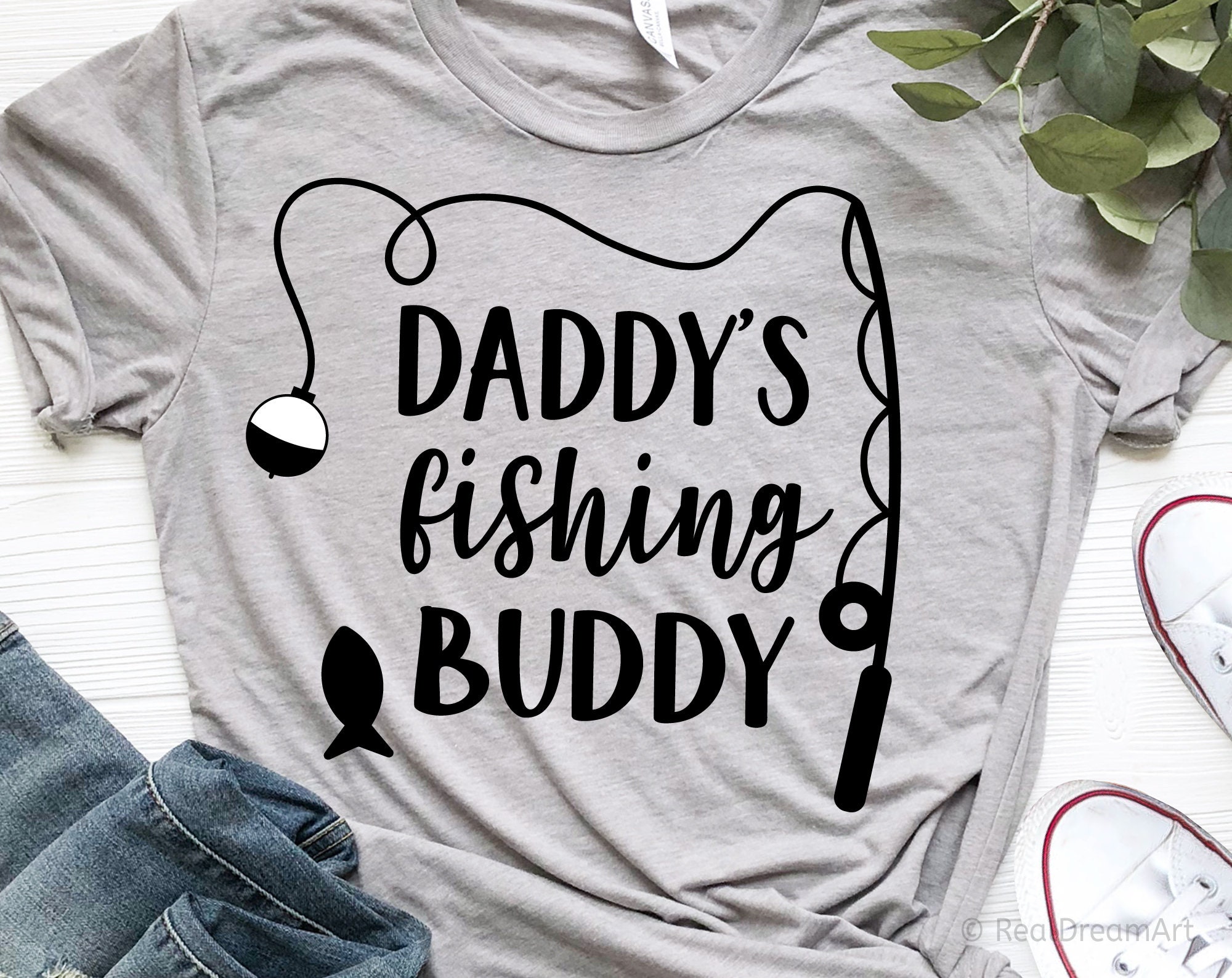 Daddys Fishing Buddy Svg Fishing Svg Funny Kids Svg Daddy Svg