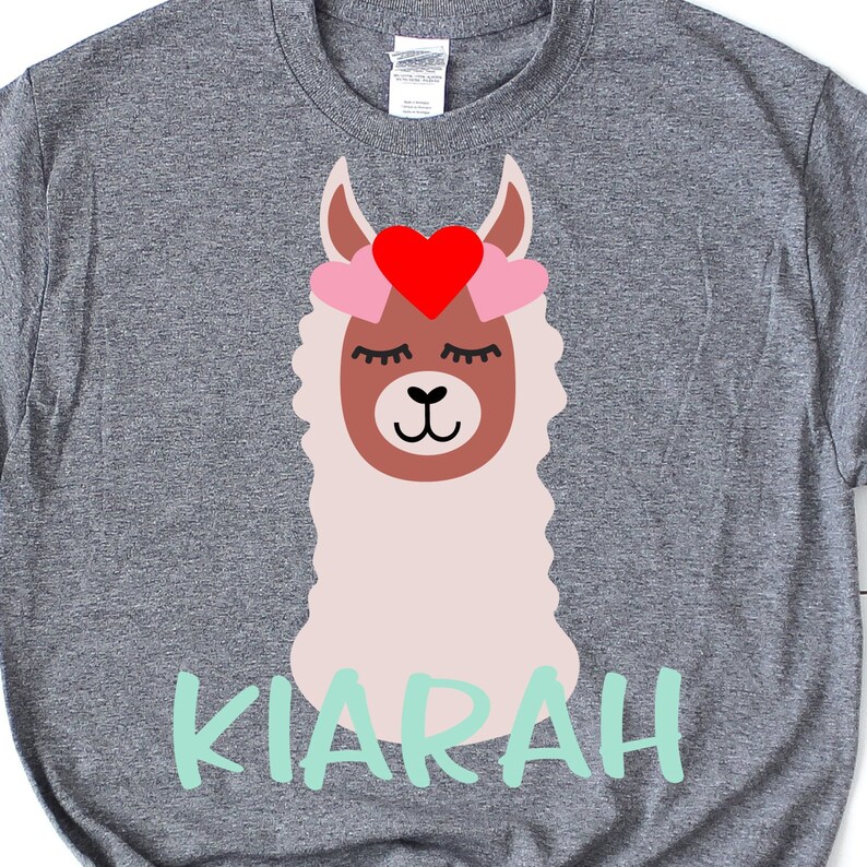 Download Llama Face Svg Valentines Day Svg Llama with Hearts Llama ...