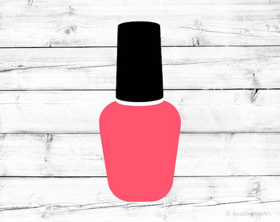 Download Nail Polish Svg Nail Polish Silhouette Nail Polish Png Nail Etsy