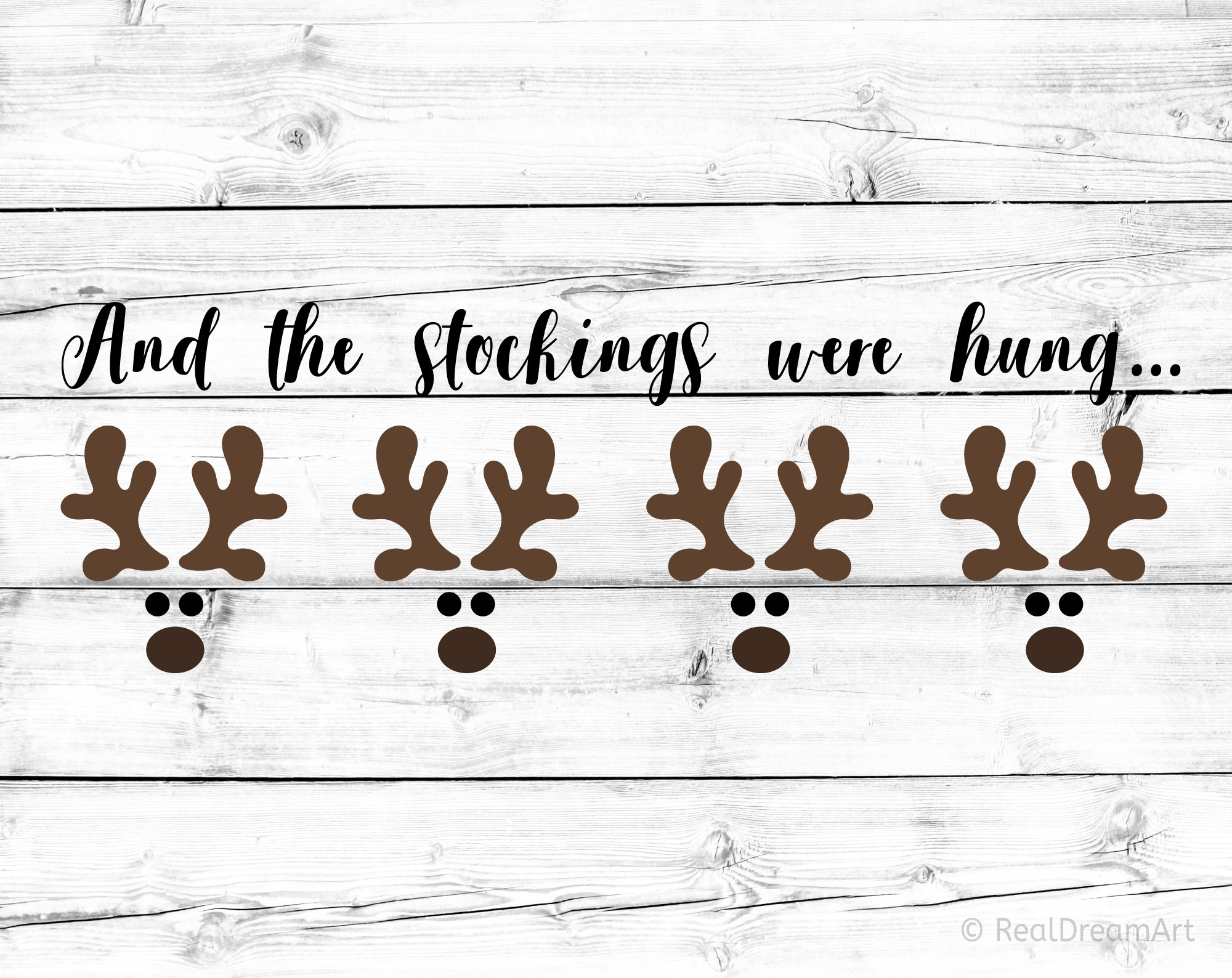 The Stockings Were Hung Svg Stocking Sign Svg Christmas Svg Etsy